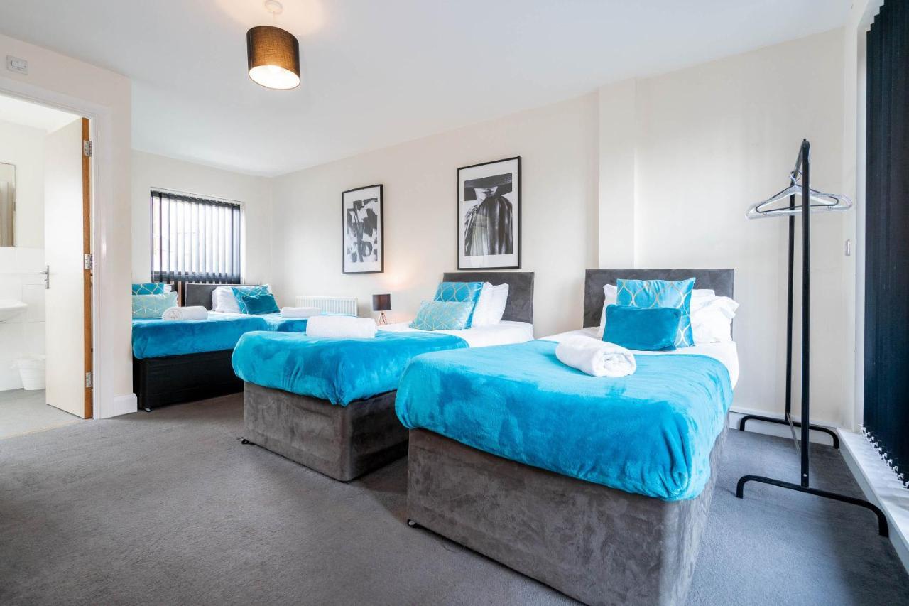 City Centre Townhouse - 3 Bedrooms - Garage - Parking - Top Rated Birmingham Kültér fotó